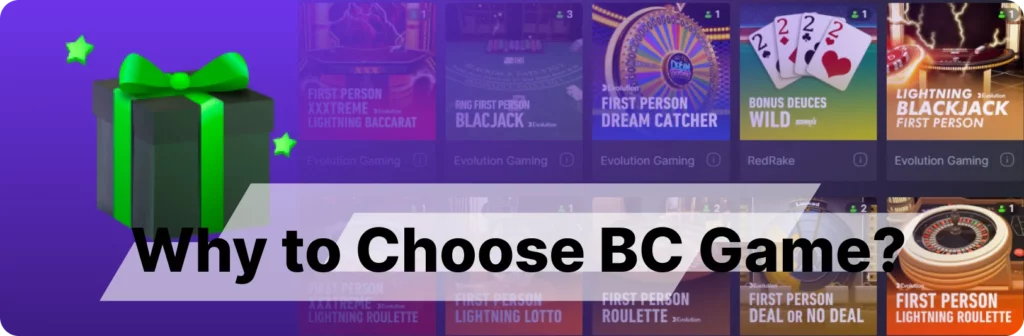 Why to choose BC Game in India